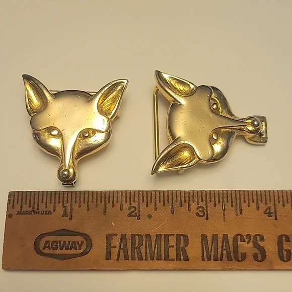 1978 Mimi Di N Fox Belt Buckle - Picture 5 of 8